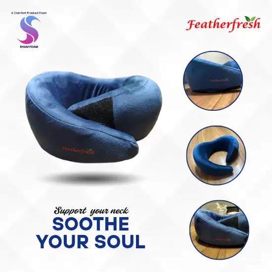 Featherfresh Memory Travel Pillow