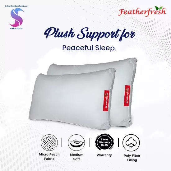 Featherfresh Cloud Fiber Pillow