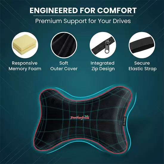 Featherfresh Car Neck Rest